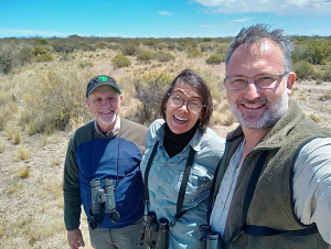 Birding with Ed and Isabel around Puerto Madryn
