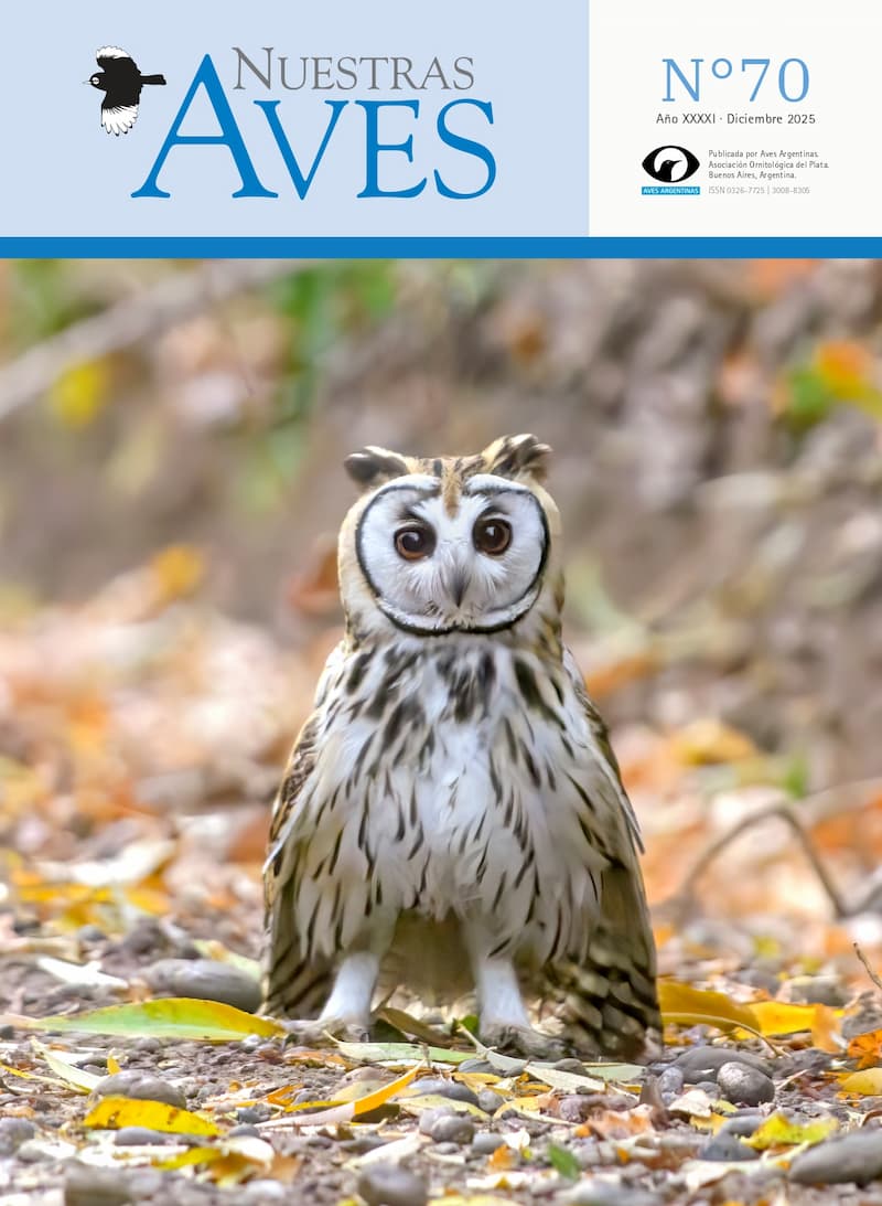 Nuestras Aves (Aves Argentinas) Issue 70 (2025) cover