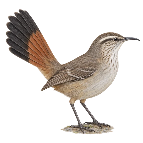 Band-tailed Earthcreeper
